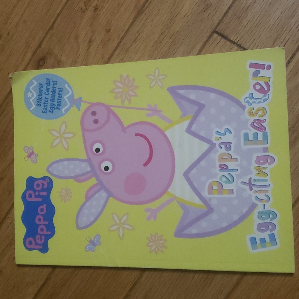 Peppas Egg Citing Easter